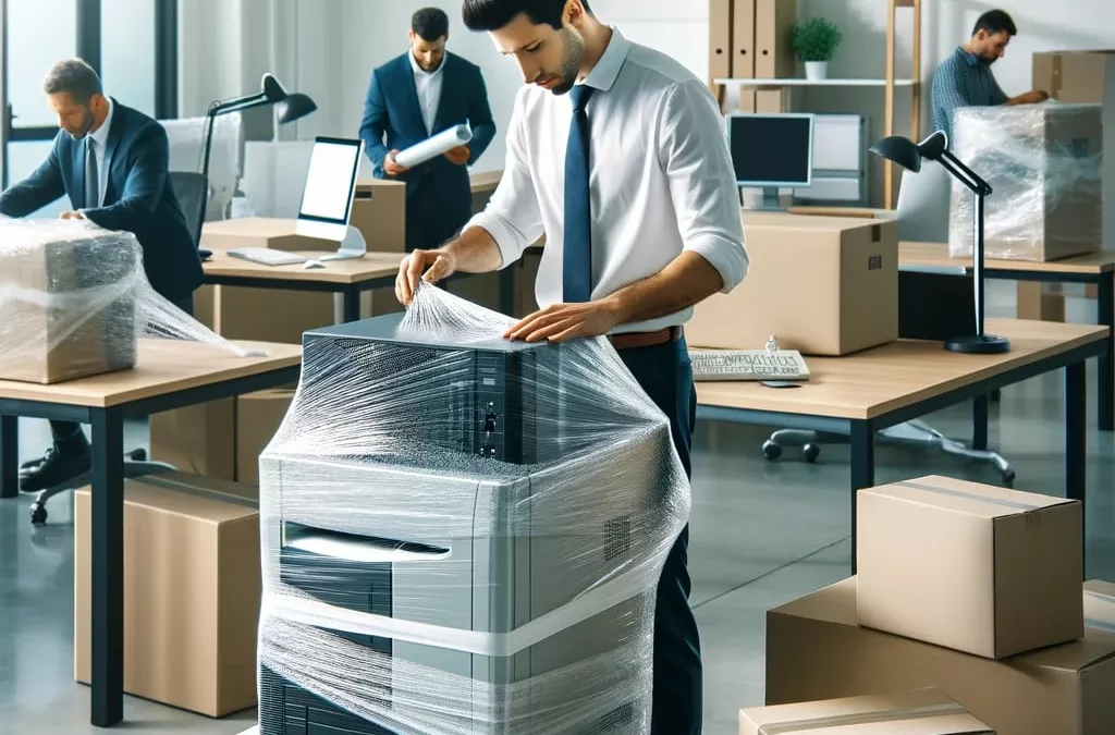 La Sécurité de Vos Équipements de Bureau Durant un Déménagement